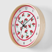 Cherries Wall Clock (Hoek)