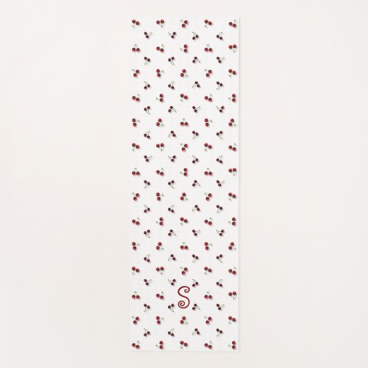 Cherries Yoga Mat (Voorkant)