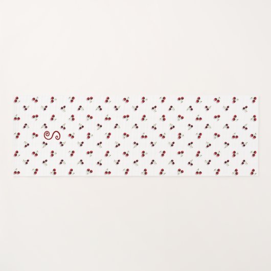 Cherries Yoga Mat (Voorkant (horizontaal))