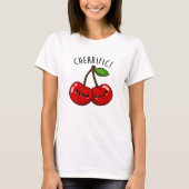 Cherrific Grappig Rood Cherry Pun T-shirt (Voorkant)