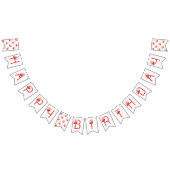 Cherry 1st Birthday Party Banner (Alle)