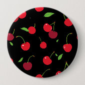 Cherry 2 ronde button 4,0 cm (Voorkant)