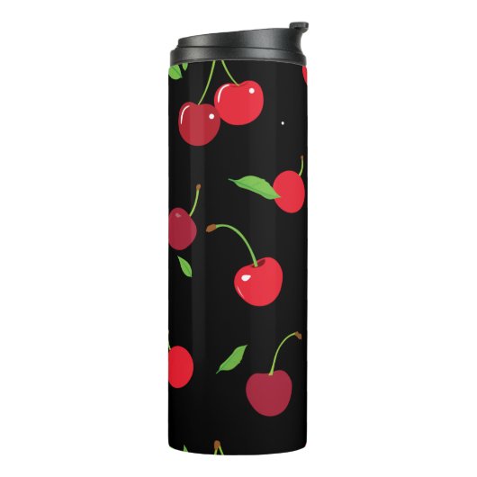 Cherry 2 thermosbeker (Gedraaid links)