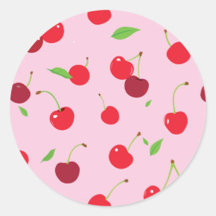Cherry 3 ronde sticker
