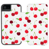 Cherry 4 incipio iPhone portemonnee hoesje (Agenda Open)