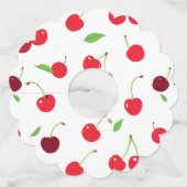 Cherry 4 wijnglaslabel (Achterkant)