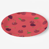 Cherry 5 papieren bordje (Gekanteld)