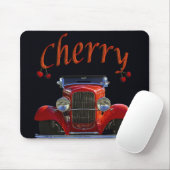 "Cherry Antiek Automobile" Muismat (Met muis)