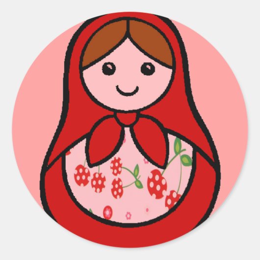 Cherry Babuska Stickers (Voorkant)