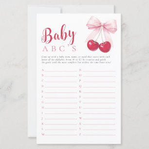 Cherry Baby ABC's Spel
