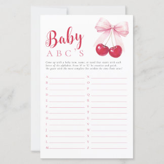 Cherry Baby ABC's Spel