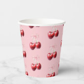 Cherry Baby shower Baby shower Papieren Bekers (Voorkant)