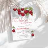 Cherry Baby shower | Berry Sweet Baby Kaart