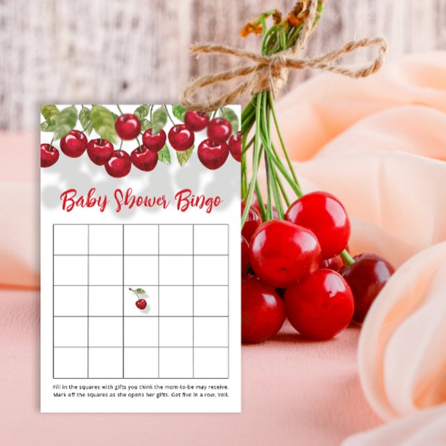 Cherry Baby shower Bingo Game (Creator heeft geüpload)