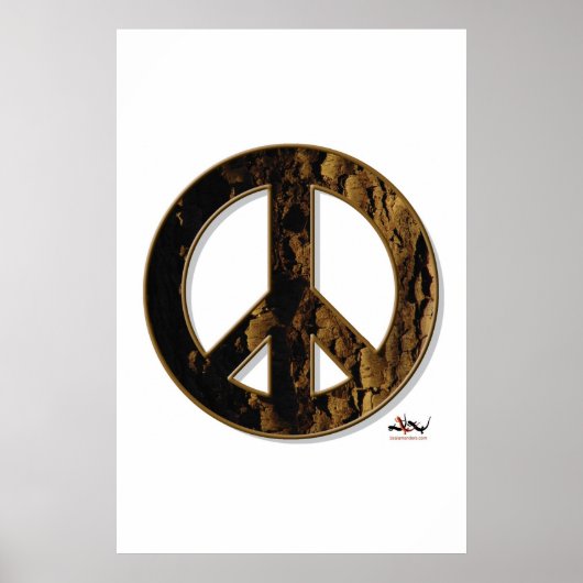 Cherry Bark Peace Poster (Voorkant)