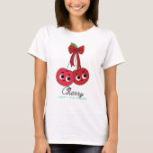 CHERRY BEST FRIEND T-SHIRT (Voorkant)