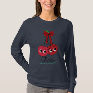 CHERRY BESTE VRIEND T-SHIRT