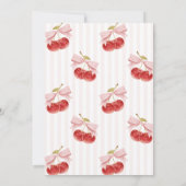 Cherry Birthday Time Capsule Card Kaart (Achterkant)