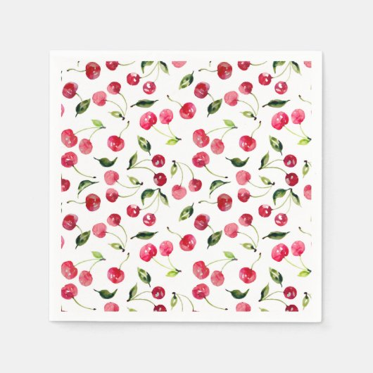 Cherry Bliss Papieren servetten (Voorkant)
