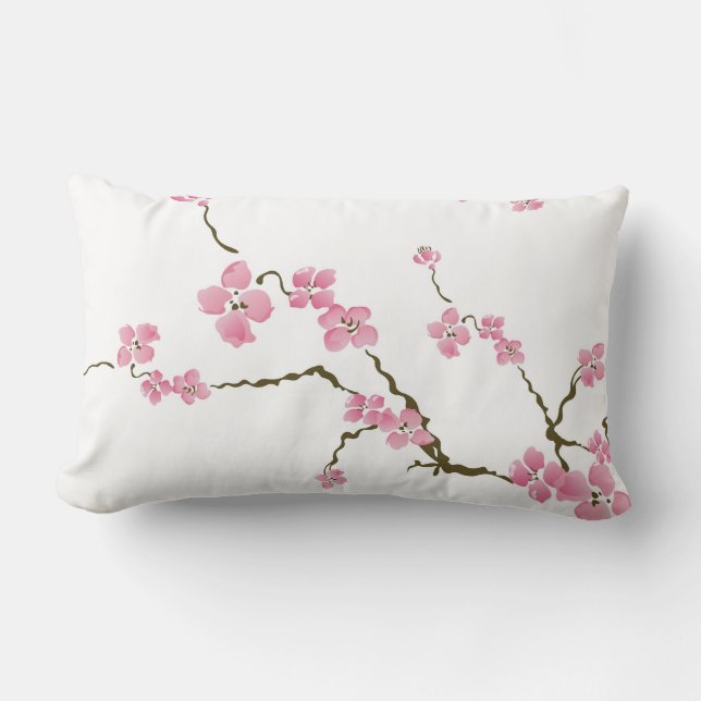 Cherry bloesem American Mo Jo Pillow Kussen (Voorkant)