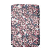 Cherry bloesem in roze en blauw badmat (Voorkant Verticaal)