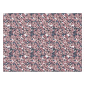 Cherry bloesem in roze en blauw tafelkleed (Voorkant (Horizontaal))