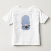Cherry-bloesems op water kinder shirts (Voorkant)