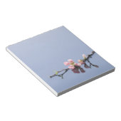 Cherry-bloesems op water notitieblok (Schuin)