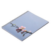 Cherry-bloesems op water notitieboek (Linkerzijde)