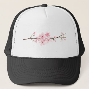 Cherry bloesems trucker pet