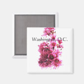 Cherry-bloesems. Washington, DC Magneet (Voorkant / Achterkant)