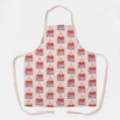 Cherry Bloom Apron Schort (Voorkant)