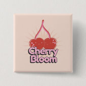 Cherry Bloom Button (Voorkant)