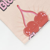 Cherry Bloom Fleece Blanket (Hoek)