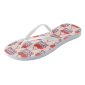 Cherry Bloom Flip Flops (Schuin)