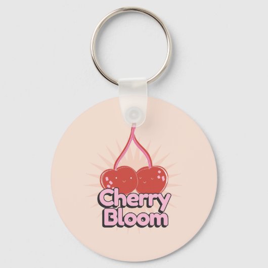 Cherry Bloom Keychain (Voorkant)