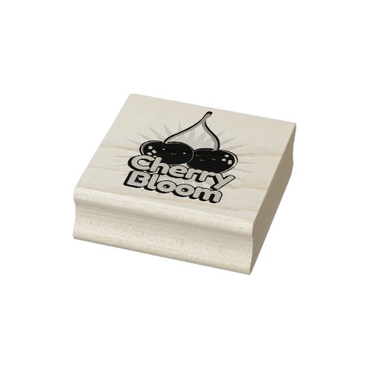 Cherry Bloom Rubberstempel (Stempel)