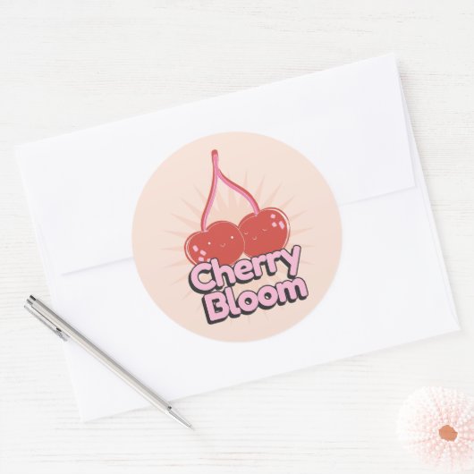 Cherry Bloom Sticker (Envelop)