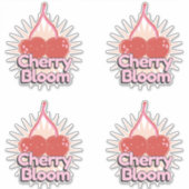Cherry Bloom Sticker (Voorkant)
