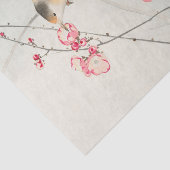 CHERRY-BLOSSEN MET BIRD-weefselpapier Tissuepapier (Detail)
