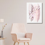 Cherry Blossom 18 x24 inch Canvas Print<br><div class="desc">De prachtige wandkunst voor je huis of kantoor is voorzien van ons abstracte Cherry Blossom-ontwerp met verschillende kleuren die neutraal genoeg zijn om met slechts ongeveer een decor te gaan!</div>