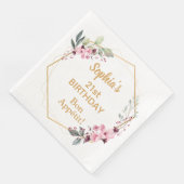 Cherry Blossom 21e verjaardag Dinner Party servett Servet (Hoek)