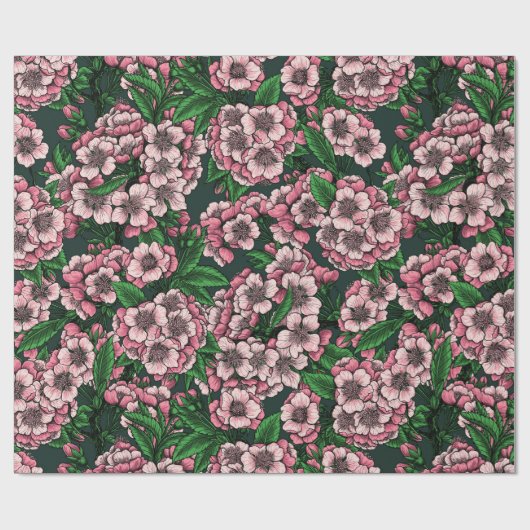 Cherry blossom 2 cadeaupapier (Vlak)