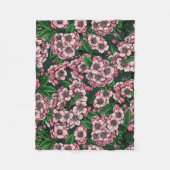 Cherry blossom 2 fleece deken (Voorkant)