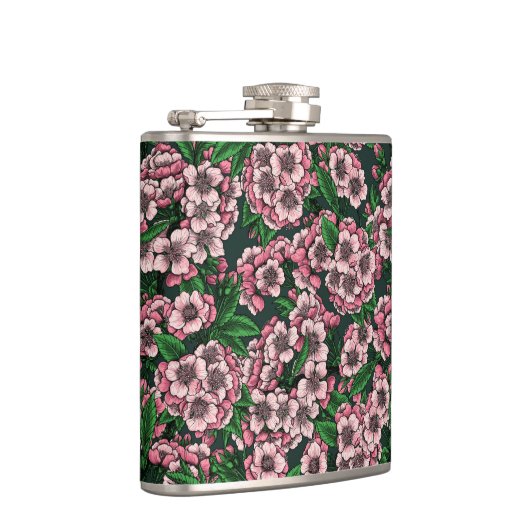 Cherry blossom 2 heupfles (Rechts)