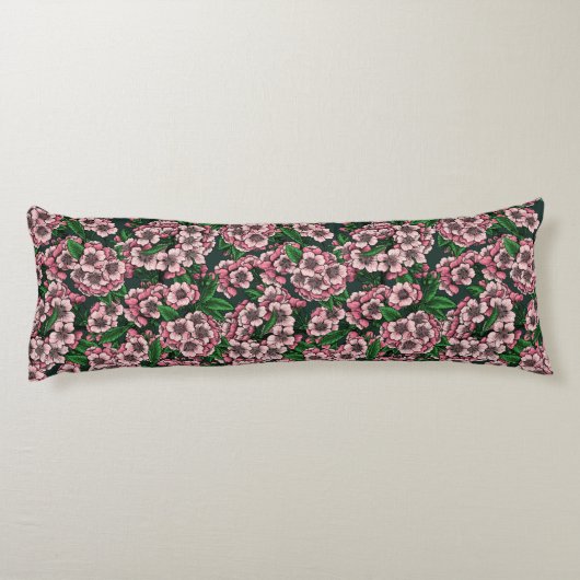 Cherry blossom 2 lichaamskussen (Achterkant)