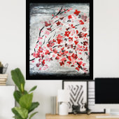 Cherry Blossom 2 Poster (Thuiskantoor)