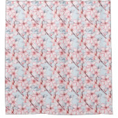 Cherry blossom 3 douchegordijn (Voorkant)