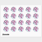Cherry Blossom - A Ronde Sticker (Vel)