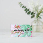 Cherry Blossom Aangepast lokaal Visitekaartje (Staand voorkant)